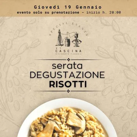 SERTA DEGUSTAZIONE RISOTTI
